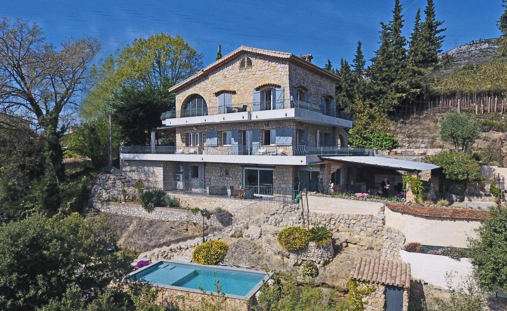 Au Pied Des Baous Bed & Breakfast Vence Dış mekan fotoğraf